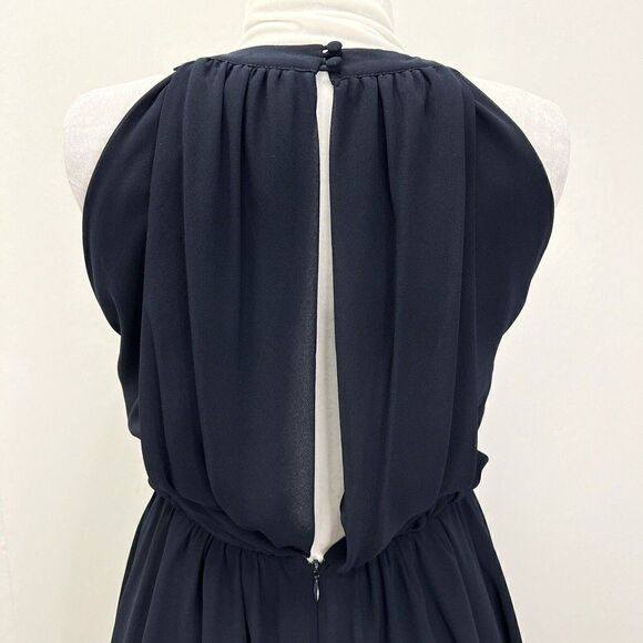 NWOT Keepsake The Label Revolution Dress Navy Sleeveless Mini Size M - Picture 6 of 11
